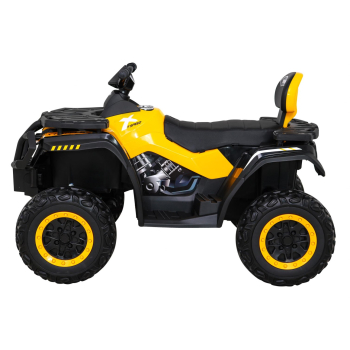 Quad XT-Speed dla dzieci Żółty + Napęd 4x4 + EVA + Wolny Start + Radio MP3 + LED